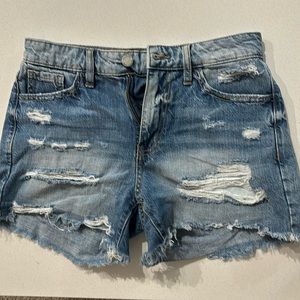 Kancan size 24 jean shorts.